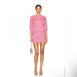 SER.O.YA Pink Mini Dress Set